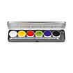 Wasserschminke Halloween - Palette mit 6 Farben