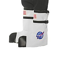 Astronaut Stiefelstulpen für Kinder weiß