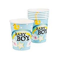 Baby Boy paper cups 6 pieces
