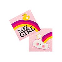 Baby Girl napkins 12 pieces