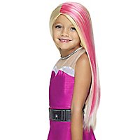 Barbie Glitzerperücke für Kinder