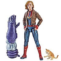 Captain Marvel - Action figure Marvel Legends Captain Marvel in bomber jacket with cat "Goose"