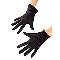 Cotton Gloves for Children black