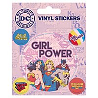DC - Vinyl Sticker Set Girl Power