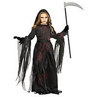 Death demon costume for girls
