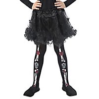 Dia de los Muertos Strumpfhose für Kinder
