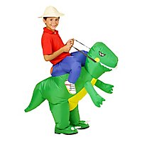 Dinosaur rider inflatable kid’s costume