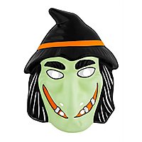 Evil Witch PVC Kids Mask
