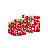 Father Christmas snack boxes 6 pieces
