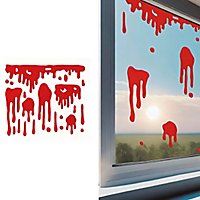 Blutgel Fenster-Dekoration
