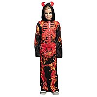 Flame demon costume for kids