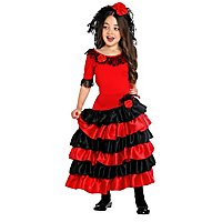 Flamencotänzerin Kinderkostüm