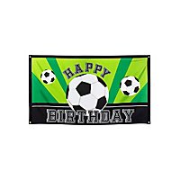 Football flag "Happy Birthday"