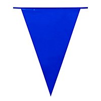 Giant pennant chain blue 10 metres
