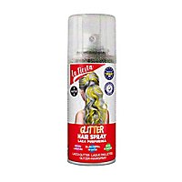 Glitterhaarspray Mehrfarbig