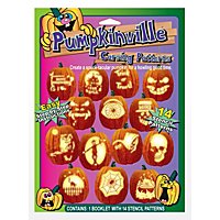 Halloween Pumpkin Face Book with Templates