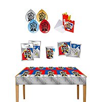 Knight birthday party set 53 pieces