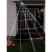 LED Spinnweben Halloween Deko