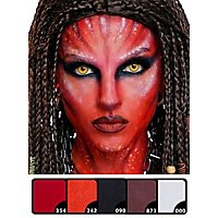Make-up Set Stammeskrieger rot