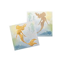 Mermaid napkins 20 pieces