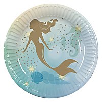 Mermaid paper plate 10 pieces