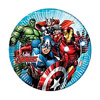Mighty Avengers paper plates 8 pieces
