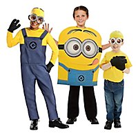 Minion costume and accessory box for children