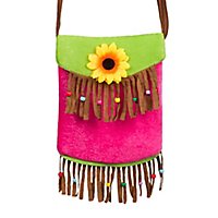 Neon hippie handbag