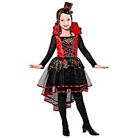 Noble vampire lady costume for children