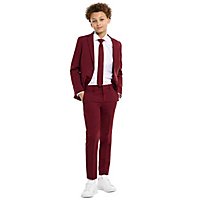 OppoSuits Teen Blazing Burgundy Anzug für Jugendliche