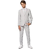 OppoSuits Teen Groovy Grey Suit for Teenagers