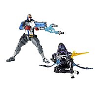 Overwatch - Ultimates Series Shrike Ana and Soldier 76 action figures
