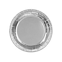 Paper plate silver 6 pieces
