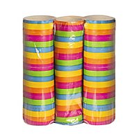 Paper streamers rainbow 3 pieces