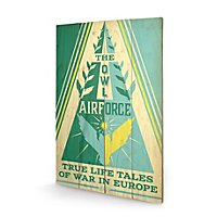 Phantastische Tierwesen - Holz-Print The Owl Airforce