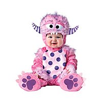Pink monster baby costume