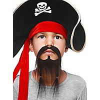 Piratenbart für Kinder