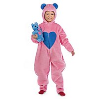 Plush costume fluffy bear pink children costume