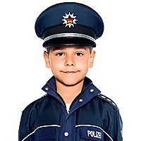 Police hat for children blue