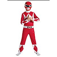 Power Rangers rot Kostüm für Kinder