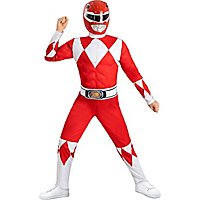 Power Rangers – rotes Kostüm für Kinder