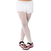 Rüschen Shorts für Kinder weiß