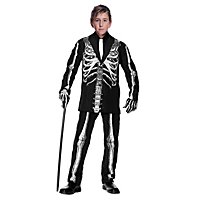 Skelett-Anzug für Kinder Kostüm