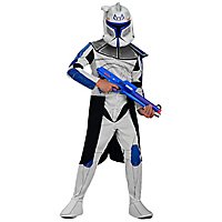 Star Wars Blauer Clone Trooper Kostüm für Kinder