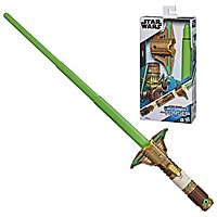 Star Wars Lightsaber Forge Yoda extendable green lightsaber