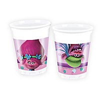 Trolls drinking cup 8 pieces
