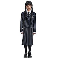 Wednesday school uniform black and gray for girls