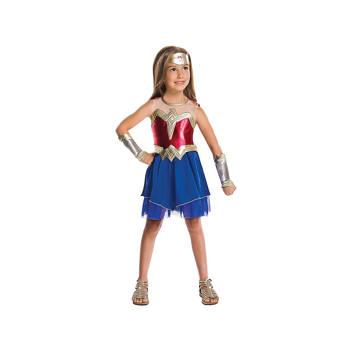 Justice League Wonder Woman Child Costume - kidomio.com