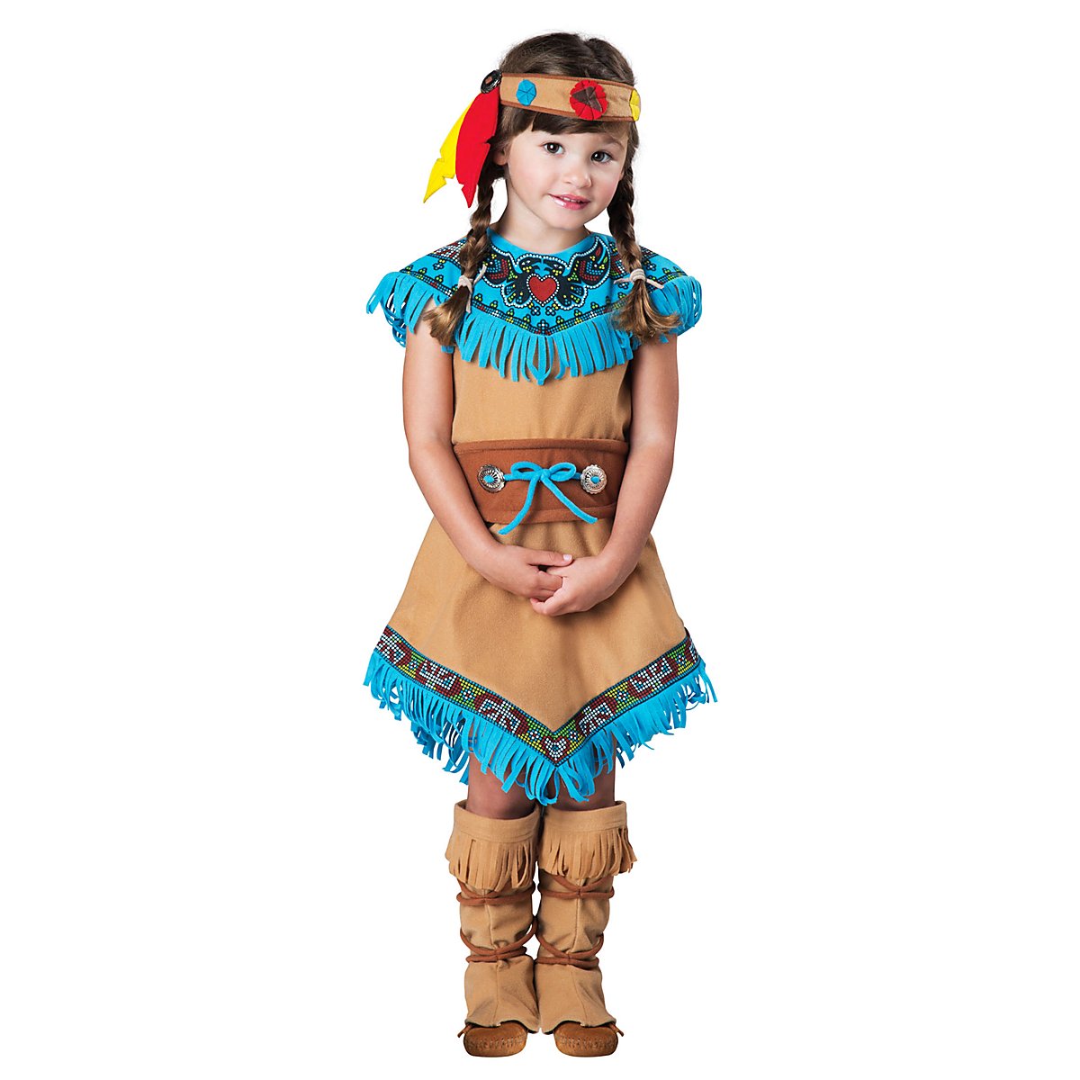 Native American Squaw Costume For Girls