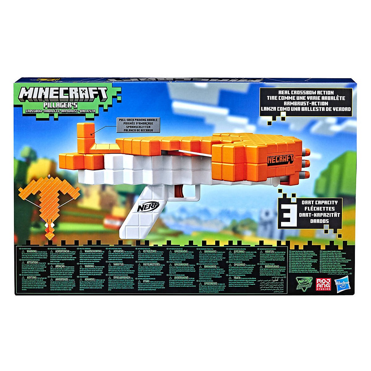 Nerf - Minecraft Pillager‘s Crossbow - kidomio.com